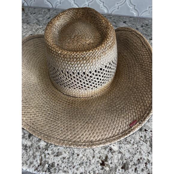 Bullhide Western Womens Hat Horseshoe From The Heart Size Small Panama Straw Hat - Picture 5 of 10
